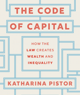 Book cover for the Code of Capital by Katharina Pistor