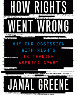 Cover of How Rights Went Wrong by Jamal Greene