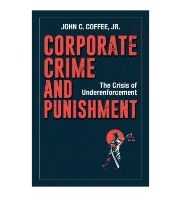 Corporate Crime and Punishment book jacket