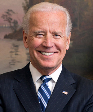 Joe Biden portrait, cropped