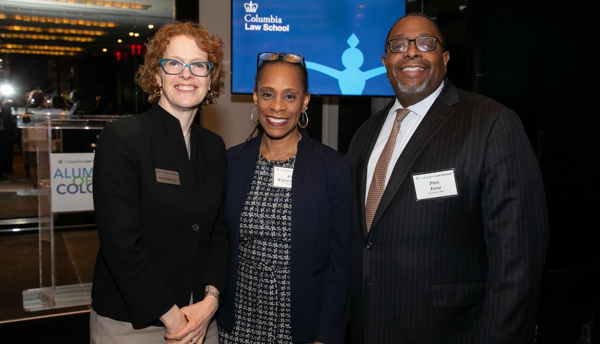 Gillian Lester with Anne Williams-Isom and Phillip Isom