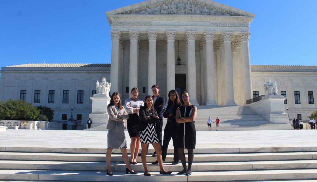 Health Justice Advocacy Students Visit Washington DC