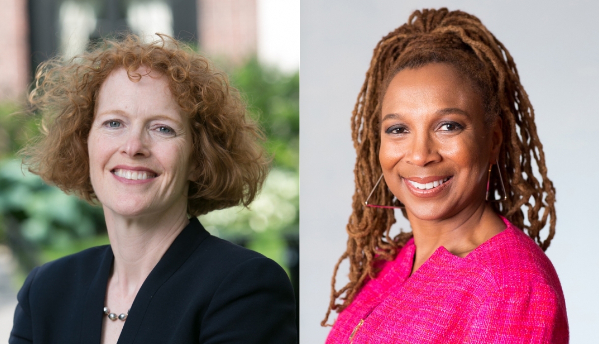 Dean Gillian Lester and Professor Kimberlé Crenshaw