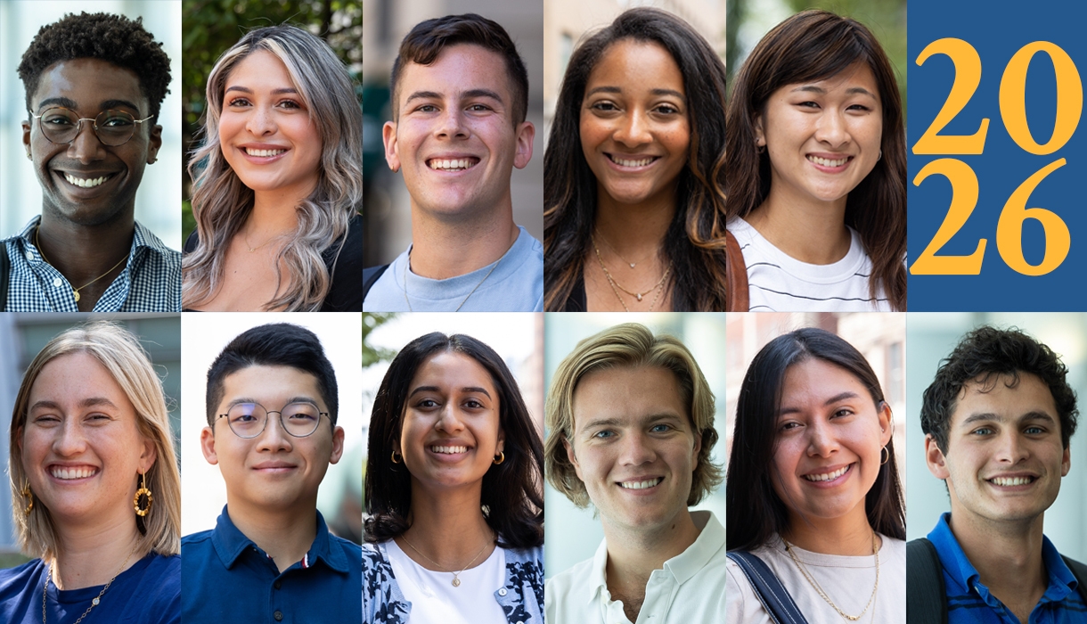 Headshots of 11 Columbia Law students
