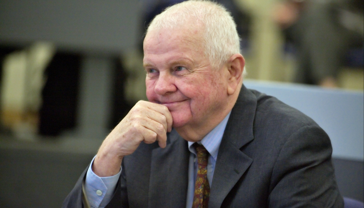 Henry Monaghan at symposium