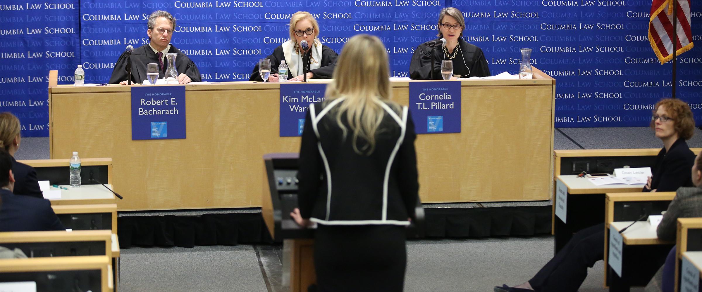Moot Court Columbia Law School