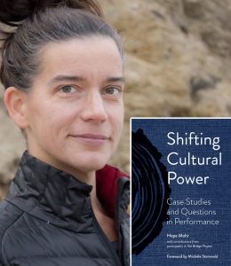 Hope Mohr with book Shifting Cultural Power