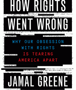 Cover of How Rights Went Wrong by Jamal Greene