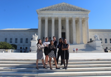 Health Justice Advocacy Students Visit Washington DC