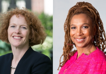 Dean Gillian Lester and Professor Kimberlé Crenshaw