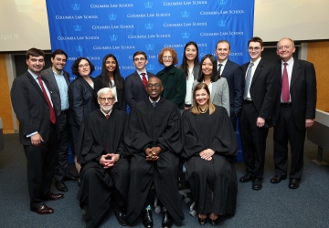 Group shot of the participants, judges, and organizers