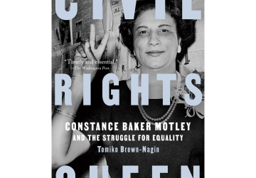 Book cover featuring photo of a woman