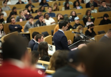 Students in a classroom