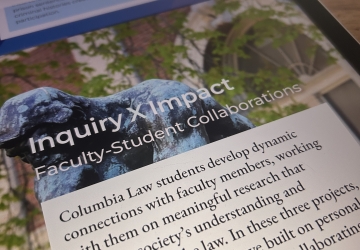 Ipad Screen Showing text from the Momentum Publication.