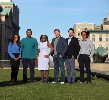 L to R: Sudi Tasissa, Mihir Samson, Kori Cooper, Tanner Zumwalt, David Berman, and Karna Adam