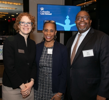 Gillian Lester with Anne Williams-Isom and Phillip Isom