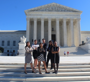 Health Justice Advocacy Students Visit Washington DC
