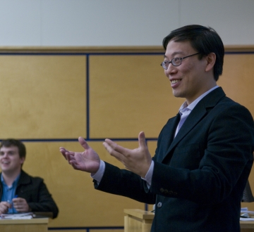 Excellence in Teaching honoree Professor Bert Huang