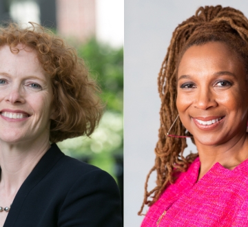 Dean Gillian Lester and Professor Kimberlé Crenshaw