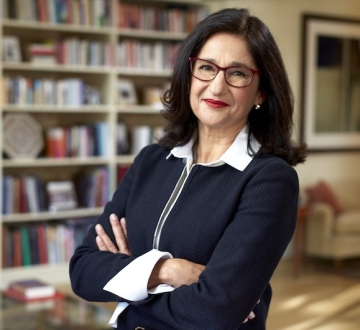 Portrait of Minouche Shafik