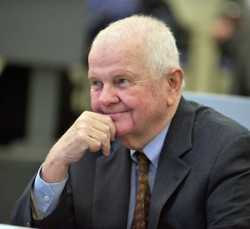 Henry Monaghan at symposium