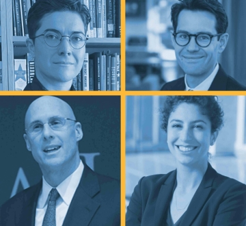 Headshots of Four New Faculty Who Joined the Law School July 2025