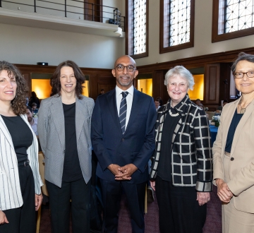 Judges and the Dean at the Judicial Clerkship Training Institute 2025