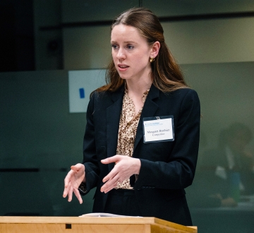 Margaret Broihier, finalist in the 2026 Harlan Fiske Stone Moot Court Competition