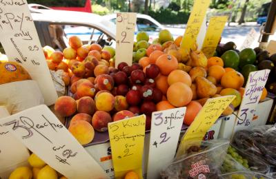 Fruits at the Farmers Market