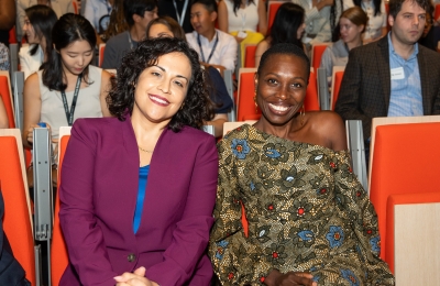 Andrea Saavedra and Nkonye Iwerebon