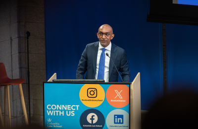 Dean Abebe at Orientation 2025