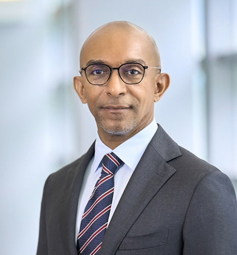Headshot of Dean Daniel Abebe
