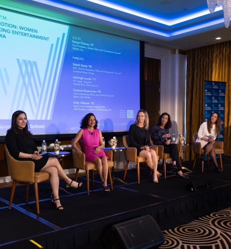 Panel at Women of Columbia Law