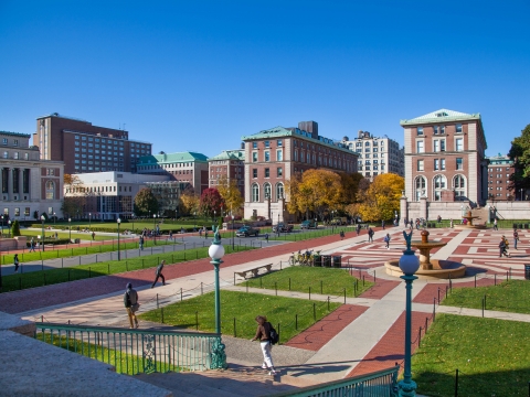 Columbia University College Walk