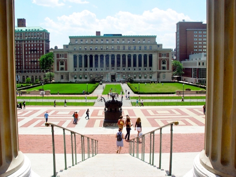 Low Plaza on a sunny day