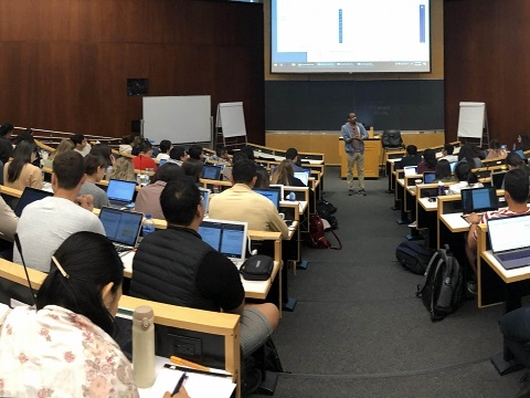 Students attending the U.S. Business Law Academy