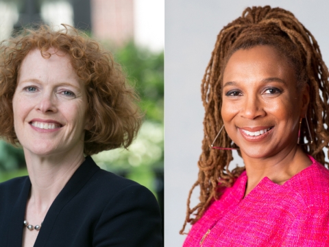 Dean Gillian Lester and Professor Kimberlé Crenshaw