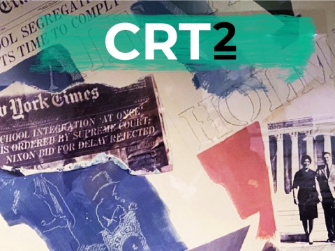 Collage of images with text that says "CRT2"