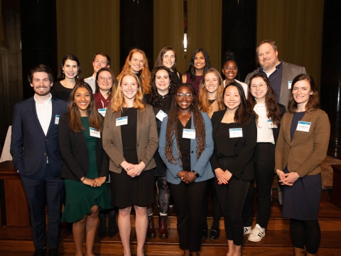 The 2020 PI/PS Fellows gather for a group portrait