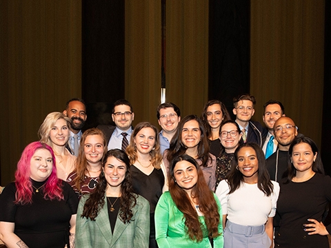 The 2019 PI/PS Fellows gather for a group portrait