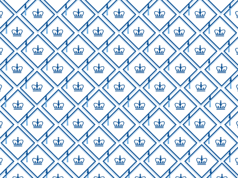 Repeating tam with Columbia Crown Logo