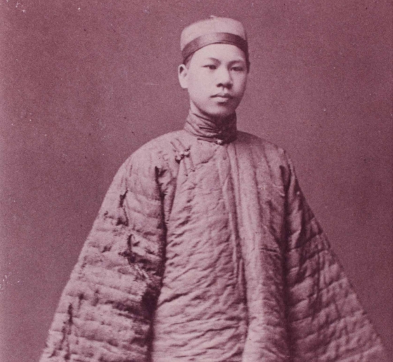 Hong Yen Chang as a student in 1879