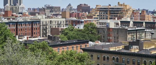 View of the neighborhood around Columbia