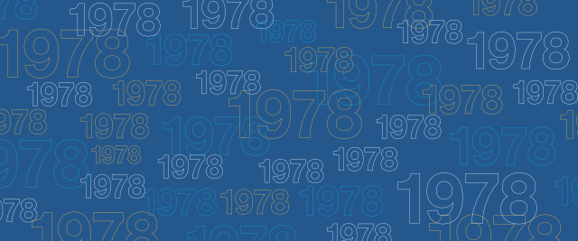 Reunion 23, 1978 Class Year Banner