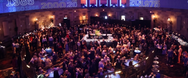 A ballroom full of alumni at Reunion 2025