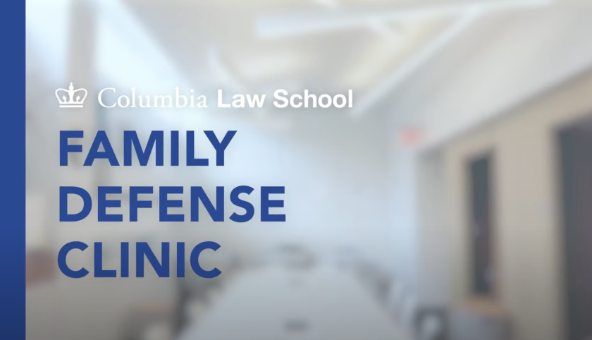 Family Defense Clinic video opening screenshot
