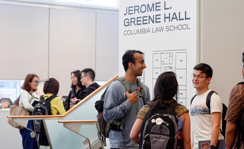 Students in lobby of JGH