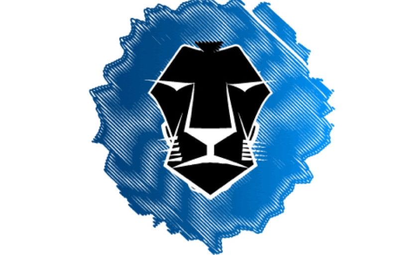 Columbia Law School Black Students Association logo, a blue lion
