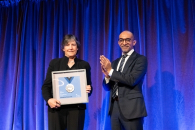 Liz Glazer ’86 and Dean Abebe