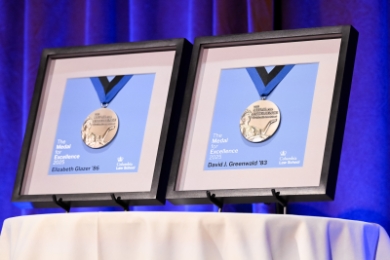 Framed Medals for Excellence
